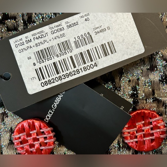 Dolce & gabbana shimmer skirt new with tags - Picture 6 of 6